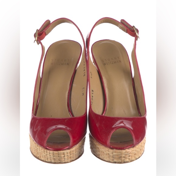 Stuart Weitzman Slingback platform sandals - Picture 3 of 5